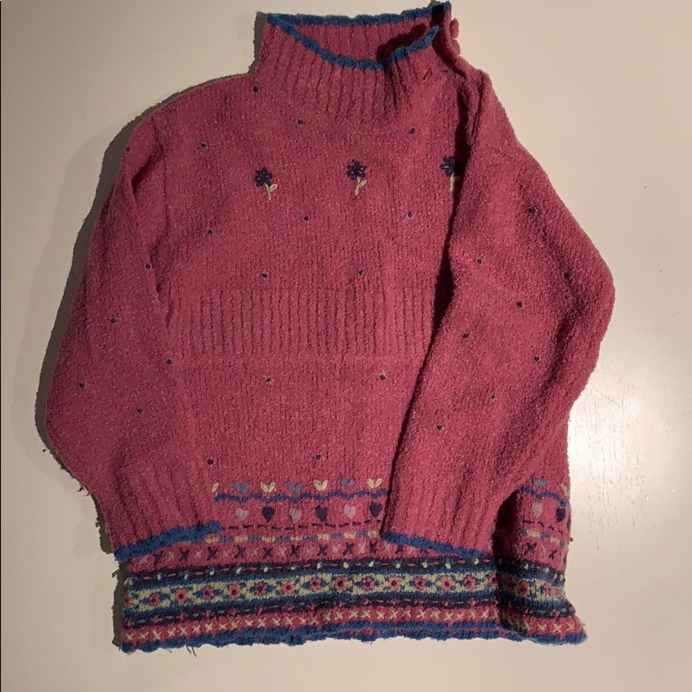 Strawberry Fair Girls size 4T Sweater Dress